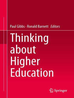 cover image of Thinking about Higher Education